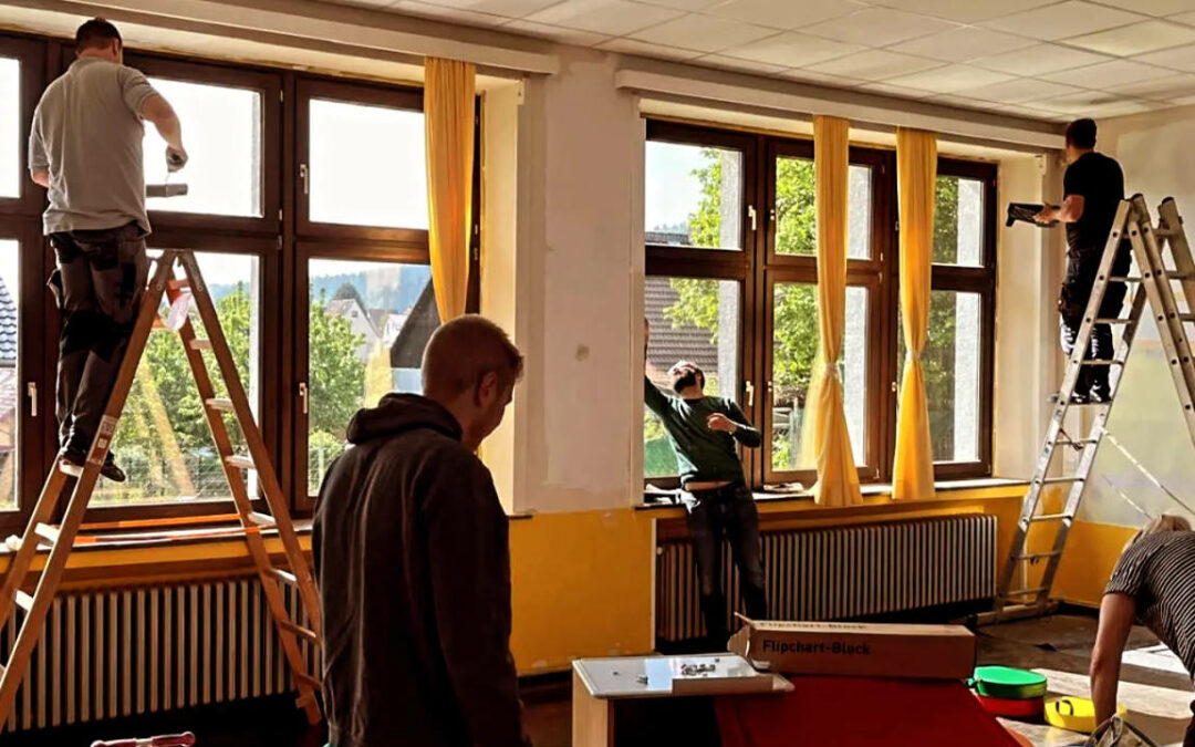 Arbeitseinsätze: Viele packen an!