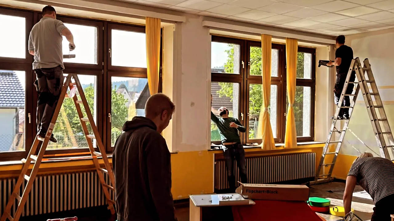 Arbeitseinsätze: Viele packen an!