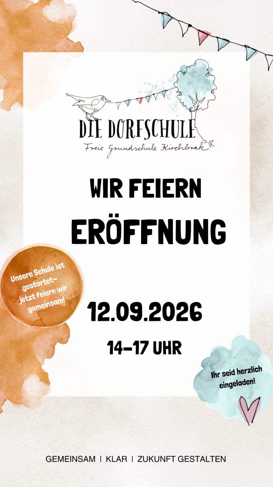 Eröffnungsfeier am 12.09.2026